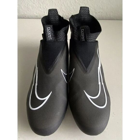 Nike‎ Alpha Menace Elite 3 Mid Football Cleats Black DM1792-004 Men’s Sz 15 main image 5